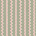 Cari Wave Bracken Linen Fabric