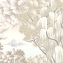 Enchanted Gardens Winter White Wallpaper