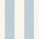 Jockey Stripe Powder Blue Linen Fabric