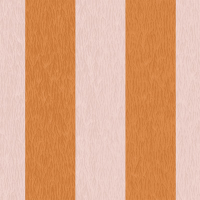 Jockey Stripe Pink/Gorse Wallpaper