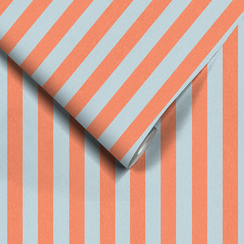 Jockey Stripe Seville Wallpaper