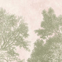 Kielder Olive Pink Cloud Mural