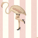Marilyn Baby Pink Stripe Wallpaper