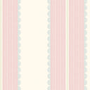 Pin Up Stripe Pastel Pink Wallpaper