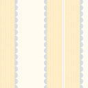 Pin Up Stripe Soft Yellow Wallpaper
