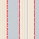 Pin Up Stripe Red Blue Wallpaper