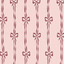 Bow Peep Cherry Pink Wallpaper