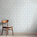 Bow Peep Dusky Blue Wallpaper