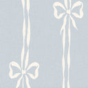 Bow Peep Dusky Blue Linen Fabric