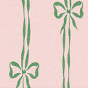 Bow Peep Pink Apple Linen Fabric
