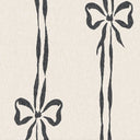 Bow Peep Charcoal Linen Fabric
