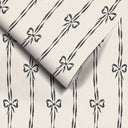 Bow Peep Charcoal Wallpaper