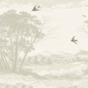 Zephyr Olive Green Wallpaper
