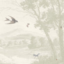 Zephyr Mural Olive Green