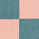 Battenberg Coral Teal Wallpaper