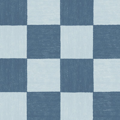Battenberg Denim Blue Wallpaper