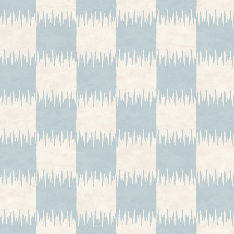Checkmate Powder Blue Wallpaper