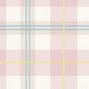 Tartanowski Taffy Pink Linen Fabric