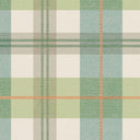 Tartanowski Olive Green Linen Fabric