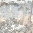 Cote D'Azur Celeste Blue Mural