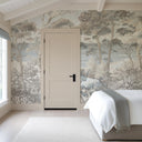 Cote D'Azur Celeste Blue Mural