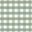 Vichy Check Hunter Green Linen Fabric