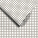Vichy Check Latte Wallpaper