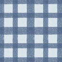 Buffalo Plaid Denim Blue Wallpaper