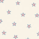 Cosmic Blue/Red Linen Fabric