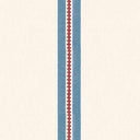 Ziggy Stripe Harbour Blue Wallpaper