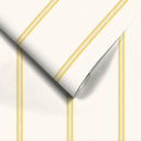 Ziggy Stripe Sunshine Yellow Wallpaper