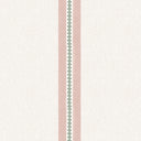 Ziggy Stripe Calamine Linen Fabric