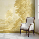 Chatsworth Cedar Gold Mural