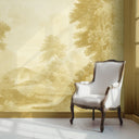 Chatsworth Cedar Gold Mural