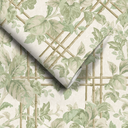 Verdant Trellis Laurel Wallpaper