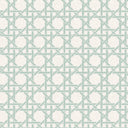 Rattan Duck Egg Wallpaper