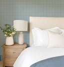 Rattan Indigo Wallpaper