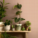 Rattan Rust Wallpaper