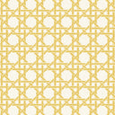 Rattan Golden Yellow Wallpaper
