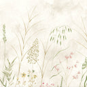 The Quiet Meadow Double Cream Mural