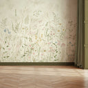 The Quiet Meadow Double Cream Mural