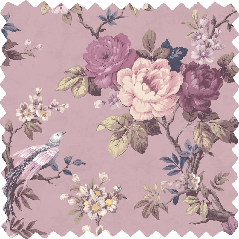 Dawn Chorus Smokey Heather Velvet Fabric