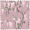Wisteria Deep Lavender Velvet Fabric