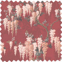 Wisteria Boudoir Red Velvet Fabric
