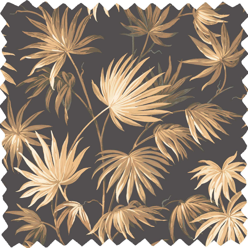 Va Va Frome in Noir Black Velvet Fabric