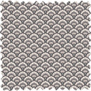 Betsy Fan Ditsy Smoke Velvet Fabric