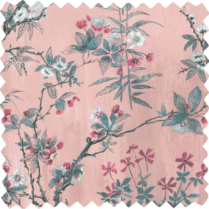 Rivington Blush Pink Linen Fabric