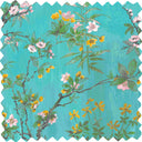 Rivington Teal Velvet Fabric