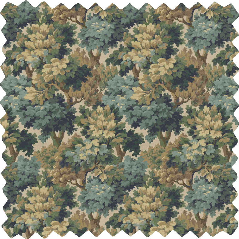 Broadhead Forest Lichen Green Linen Fabric
