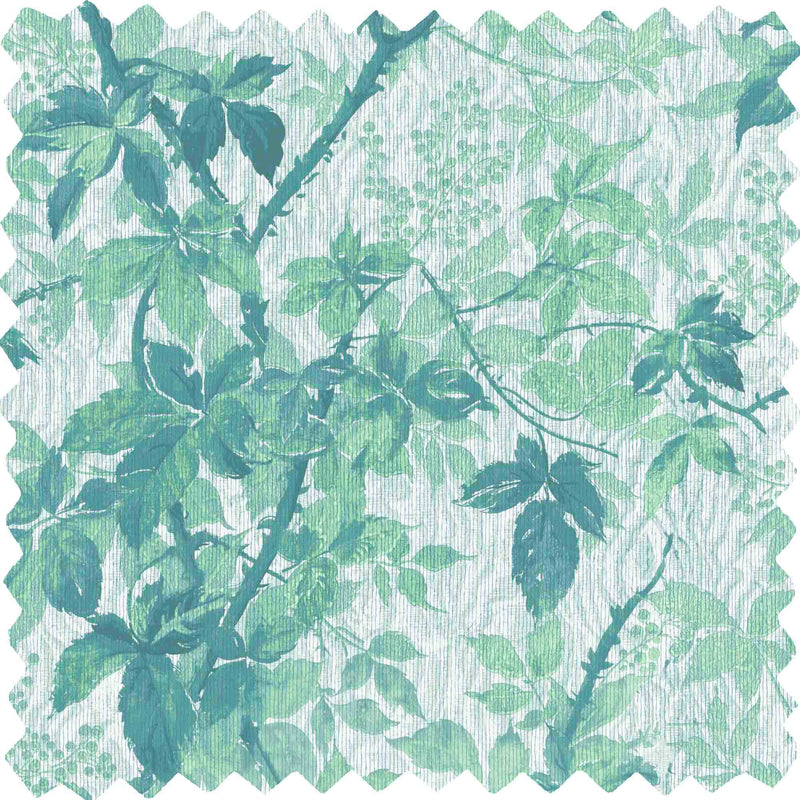 Tropic Mint Velvet Fabric